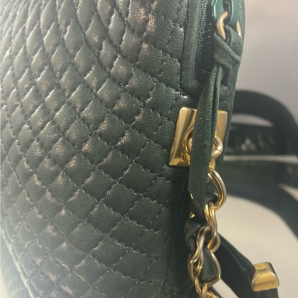 Bally Quilted Lambskin Handbag With Gold B Logo “Host Pick” - Picture 13 of 16